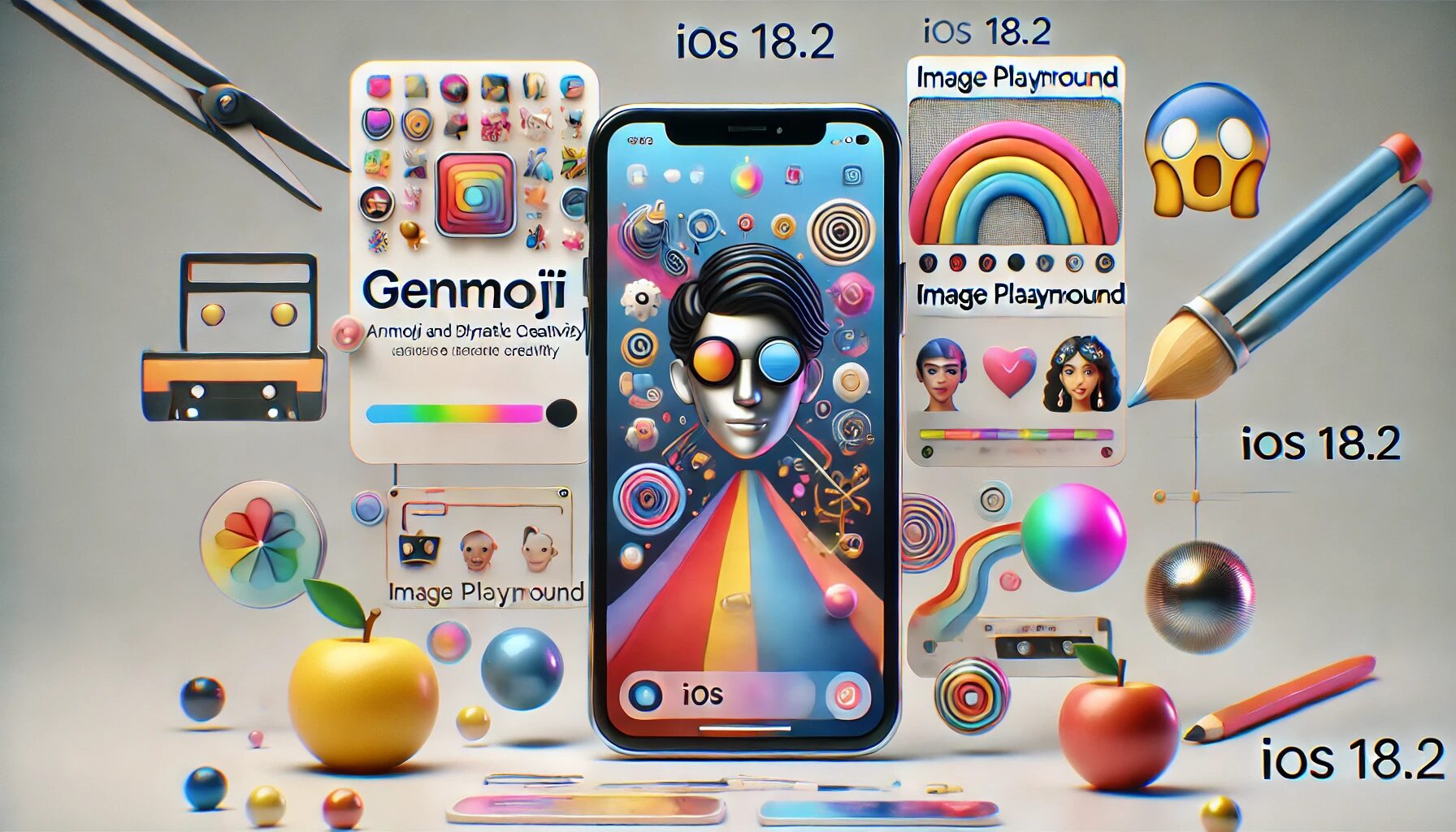 Unlock Creativity: Genmoji and Image Playground Arrive with iOS 18.2