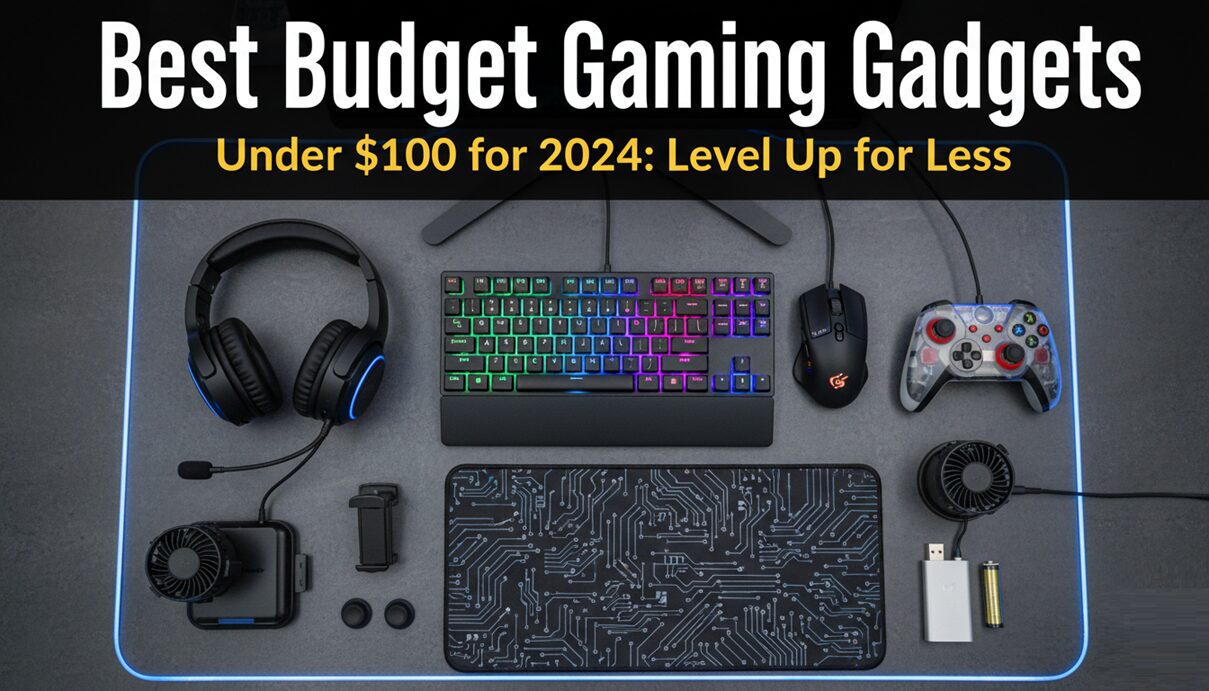 Best Budget Gaming Gadgets Under $100 for 2024: Level Up for Less