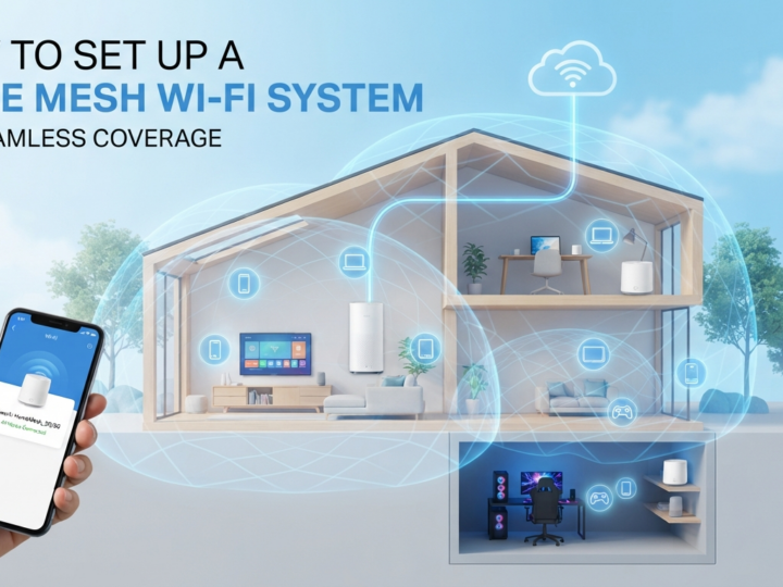 How to Set Up a Home Mesh Wi-Fi System for Seamless Coverage