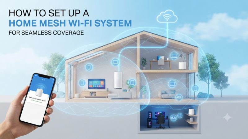 How to Set Up a Home Mesh Wi-Fi System for Seamless Coverage